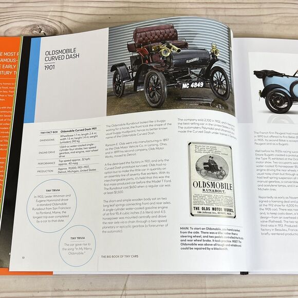 The Big Book of Tiny Cars: Century of Diminutive Automotive Oddities by Hayes, R - Picture 11 of 16